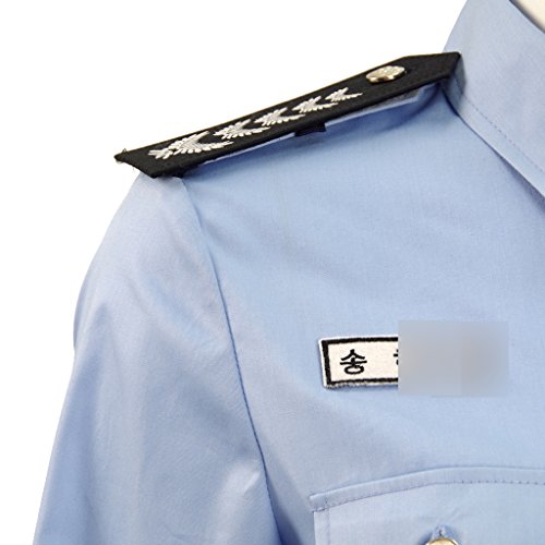 Hot FPS Online Game Policewoman Uniform Costume Shirt and Pants Cosplay Outfit - Image 6