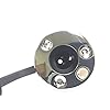 Pactrade-Marine-Black-Rubber-Cap-2-Prong-Stern-Light-Pole-Base-Silver-Top-Socket-Plug-In Pactrade-Marine-Black-Rubber-Cap-2-Prong-Stern-Light-Pole-Base-Silver-Top-Socket-Plug-In