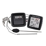 AcuRite 01185M Digital Meat Thermometer With Wireless Display And Time Left To Cook