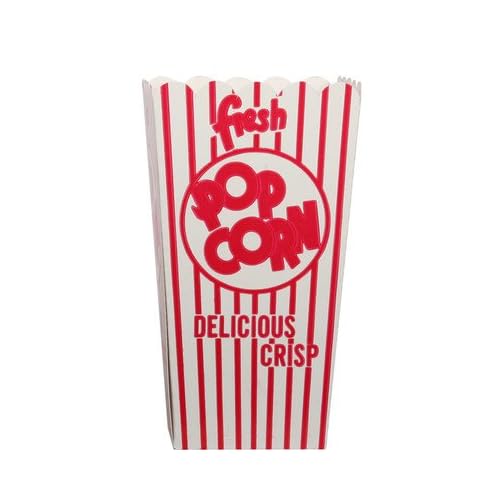 Snappy Popcorn 44E Open-Top Popcorn Box, 100/Case, 4 Pound image