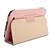 GMYLE(R) Pink PU Leather Slim Folio Magnetic Flip Stand Case Cover with Sleep/Wake Function for Barnes & Noble Nook HD 7