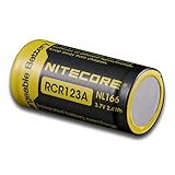 Nitecore NL166 Rcr123A Li-Ion Battery for TM11/TM15/EC1/EC2/MT2C/MT25/MT26/MT40