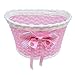 XH Girls Bike Bowknot Front Basket Bicycle Cycle Shopping Stabilizers Children Kidsthumb 1