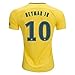 Fan Kitbag Neymar Jr #10 PSG Soccer Jersey & Shorts Paris Saint Germain Youth Kids Home/Away ✓ Premium Gift Set ✓ INCLUDED Soccer Ball Backpack (Youth Large 10-13 Years, Away Short Sleeve)