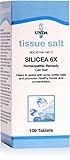 UNDA - Silicea 6X Salt - Homeopathic Remedy Assists with Acne, Brittle Nails, Healthy Bones and Concentration - 100 Tablets