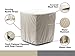 Covermates Air Conditioner Cover - Durable Weather-Resistant Protection for Outdoor Units, Elite 300D Polyester, 26W x 26D x 32H, Khaki