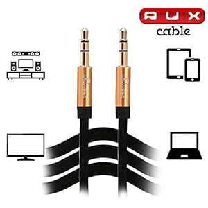 Phonokart I Sound PKISAUX Audio Cable (Black)