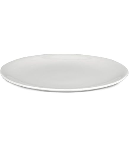 Amazon.com | Alessi AGV29/1 All Time - Dinner Plate, Bone China