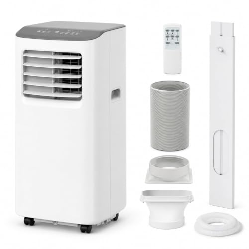 GarveeLife Portable Air Conditioner,8,000 BTU for Rooms up to 350 Sq.Ft., 4-IN-1