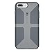 Speck Products CandyShell Grip Cell Phone Case for iPhone 8 Plus/7 Plus/6S Plus/6 Plus - Gravel Grey/DEEP Sea Blue