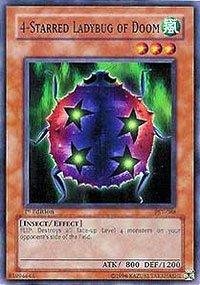 Yu-Gi-Oh! - 4-Starred Ladybug of Doom (PSV-088) - Pharaohs Servant - Unlimited Edition - Common
