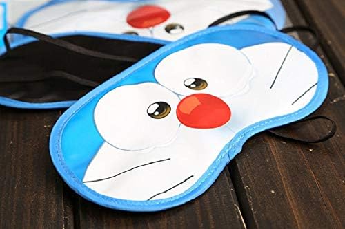 CJB Lovely Doraemon Kid's Eye Mask for Sleeping Travel Games Yellow