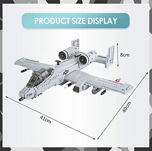 General Jim’s Army Toys Building Blocks Plane A10 A-10 Warthog