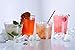 Party Essentials Disposable 9 oz Party Punch Cups | Old Fashioned Tumblers | Cocktail Glasses, 50 Count, Clear, Hard Plastic
