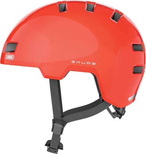 ABUS Skurb Casque urbain – Casque de vélo robuste pour le quotidien, le skate-board, le VTT ou le longboard