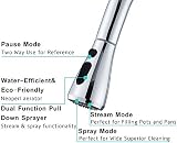 Heable 2 Function Kitchen Tap Spray Head Chrome Universal 1/2 In view 4