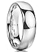 King Will BASIC 7MM Titanium Ring Domed Polished Comfort Fit Wedding Band For Men