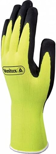Venitex Unisex Apollon PPE Breathable Hi-Vis Gloves (Extra Small) (Yellow/Black)