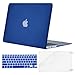 MOSISO Plastic Hard Shell Case & Keyboard Cover Skin & Screen Protector Only Compatible with MacBook Air 11 inch (Models: A1370 & A1465), Royal Blue
