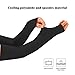 Msicyness Cover Arm Sleeves for Men & Women,UV Protection Golf Cooling Sleeve 1 Pair Sports Compression Sun Sleeves