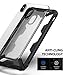 Ringke Fusion X Compatible with iPhone Xs Max Case, Scratch Resistant Invisible PC Barrier Back Cover - Black