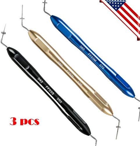 3*Dental Sybronendo Endo Buchanan Hand Plugger NITI Tip Fill Obturation NO.1/2/3