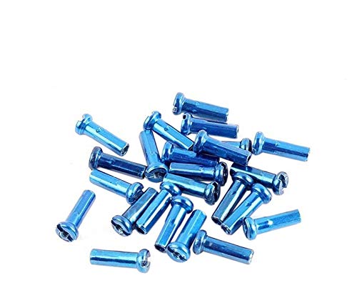 JooFn 14mm 14G Bicycle Steel Spoke Nipples 2.0mm (Pack of 80)