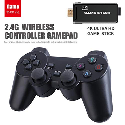 Swallow Wireless Game Joystick Controller, HDMI 4K Game Stick Doubles Wireless Video Game Console Open Code System 64GB… - Image 3