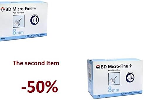 BD Microfine 31G 8mm promo pack 200ct