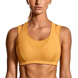 SYROKAN Sports Bras for Women High Impact Support