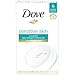 Dove Beauty Bar Gently Cleanses and Nourishes Sensitive Skin Effectively Washes Away Bacteria While Nourishing Your Skin, White, 3.75 Oz, 6 Count