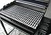 Clean BBQ - Disposable Aluminum Grill Liner. Set of 12 Sheets of Grill Topper