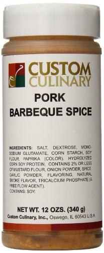 Custom Culinary Pork Barbeque Spice, 12 Ounce (Best Spices For Pork Tenderloin)