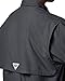 Columbia Men's Bahama II UPF 30 Short Sleeve PFG Fishing Shirt, Black, Medium