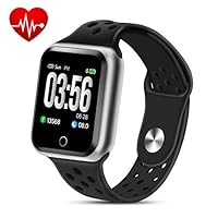 ZGPAX Fitness Wrist Watch Activity Tracker with Step Counter Calorie Counter, Pedometer Smart Bracket Waterproof Watch with Heart Rate Blood Pressure Monitor and Sleep Monitor for Kids Men Women