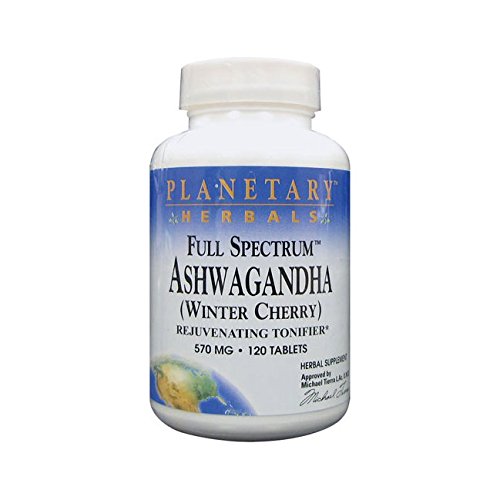 PLANETARY HERBALS, Full Spectrum™ Ashwaganda - 120 tabs