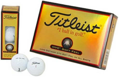 Titleist HVC SOFT FEEL 1 dozen 12 pieces