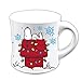 Snoopy Christmas Home Sweet Home 12 Oz. Fluted Mug