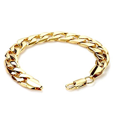 Buy Hollywood Jewelry 11mm Gold Chain 