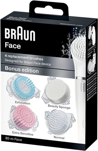 Braun SE80 Silk Epil Face Extra Multi-Pack Refills - Pack of 4