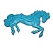 O.K Molds silicone horse fondant gompaste cake M4696