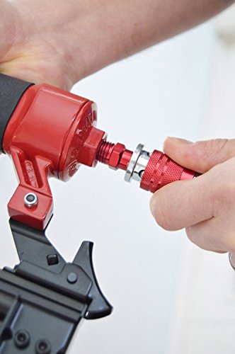 ColorConnex Coupler & Plug Kit (3 Piece), Industrial Type D, 1/4 in. NPT, Red - A73452D