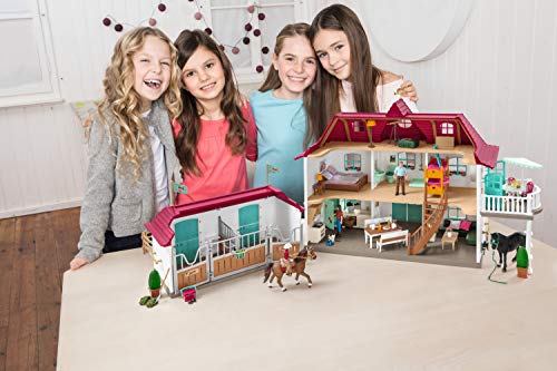 Schleich Horse Club 42416 Large horse stable with house and stable – Bild 3