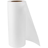 DTF Transfer Film Roll 13" x 328ft,Double Sided Matte Clear PreTreat PET Heat Transfer Paper, Cold and Hot Peel, Direct to Film for T-Shirts Textile