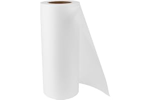 IMTFZCT DTF Transfer Film Roll 13" x 328ft,Double Sided Matte Clear PreTreat PET Heat Transfer Paper, Cold and Hot Peel, Direct to Film for T-Shirts Textile
