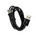 High Quality micro 1m USB CHARGER CABLE FOR SAMSUNG GLALXY NOTE 2 S3 S4 Black