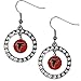 Siskiyou Sports NFL Rhinestone Earrings
