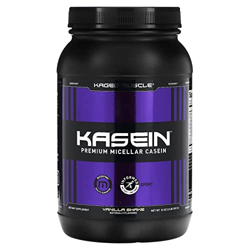 Kaged Muscle, Premium Kasein Protein Powder, Micellar Casein, Vanilla