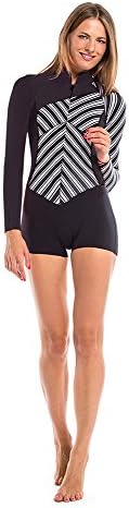 GlideSoul 2mm Springsuit Front Zip Women's Vibrant Stripes