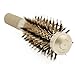 Adofect Thermal Ceramic & lonic Round Barrel Hair Brush with Natural Boar Bristle for Blow Drying, Curling, Styling, 1 inch